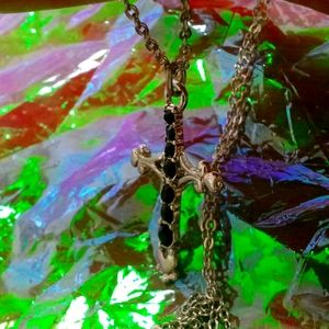 Swarovski Crystal Cross Pendant